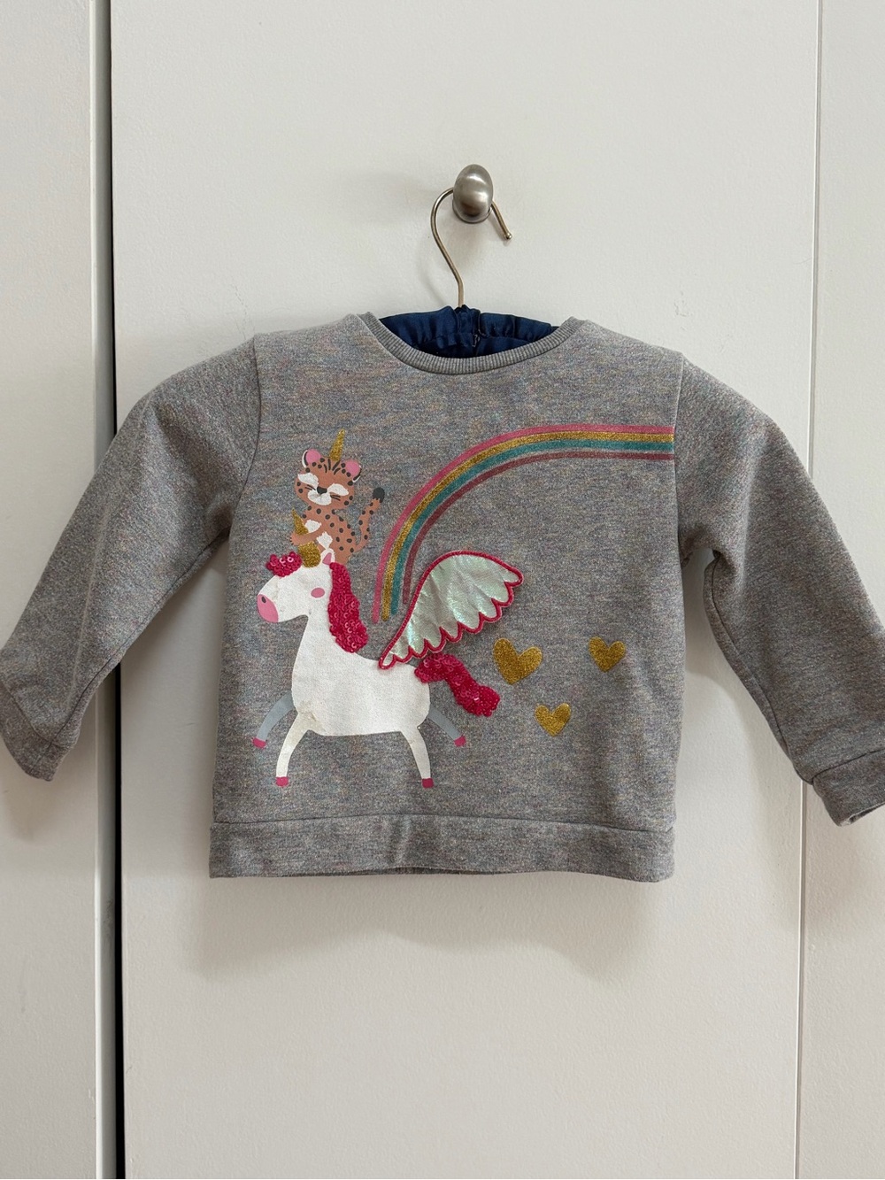 Sfera Girls Cotton unicorn Sweatshirt